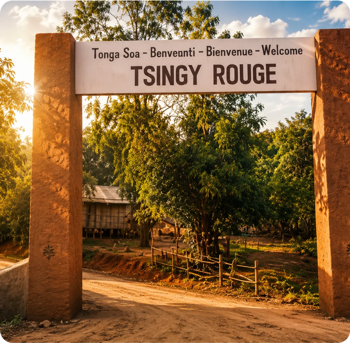 Entrée Tsingy Rouge